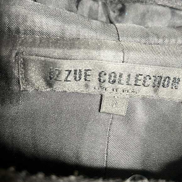 Izzue Collection Sz S Heavy Hooded Lined Hoodie Jacket - Picture 3 of 3